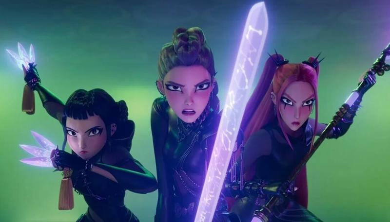 Мультфильм "Кей-поп-охотницы на демонов" возглавил прокат США