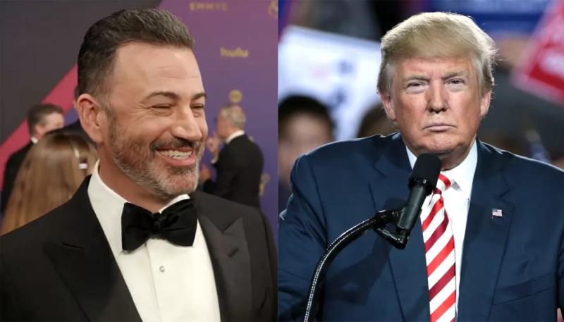 Дональд Трамп "протестирует" ABC за возвращение Джимми Киммела