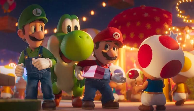 "Супер Марио: Галактическое кино" остался в лидерах проката