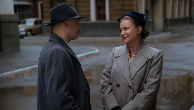 Мария Миронова снимается в детективном сериале "Американец"